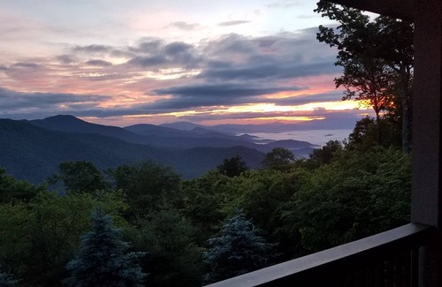 Wolf Laurel House | Million $$ Home, Elevator, View of Big Bald, Hot Tub, Sleeps up to 12