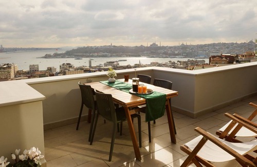 Galata Apartment | Million $ views! Penthouse: private terrace, style