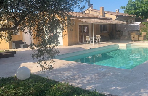 Aigueze House | Mini Villa à Aiguèze Avec Piscine Privée et vue sur le Village
