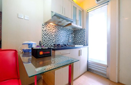 Pancoran Apartment | Minimalist 2BR at Kalibata City Apartment By Travelio