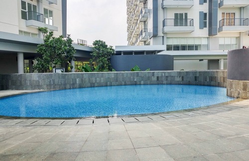 Bumi Serpong Damai Apartment | Minimalist And Warm Studio Casa De Parco Apartment