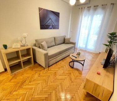 Agios Panteleimonas Apartment | Minimalist - AT116