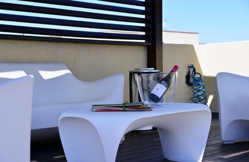 San Vito Lo Capo Apartment | Mira6 - Terrace with solarium - San Vito Lo Capo, 550 meters from the beach -