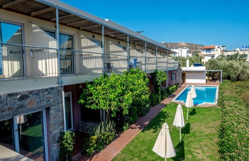 Agios Nikolaos Apartment | Mirabella Double Studio with Sea View