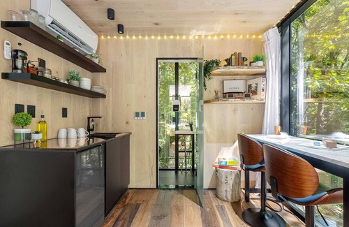 Lupton City Cabin | Mirror Cabin Forest S