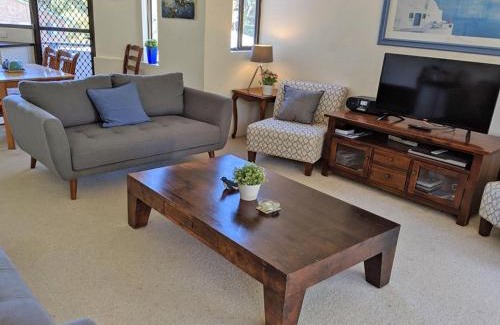 Nelson Bay Apartment | Mistral Court 13 walk across to Little Beach