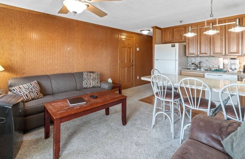 Snowshoe Condo | ML324 Charming & Rustic 1BR/1BA, relaxing mountain view (Connects to ML326)