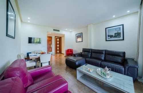 Mnar Apartment | Mnar Castle 4 Pers in 2 rooms Garden view