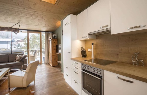 Schonbach Apartment | Modern Flat with Sauna & Balcony