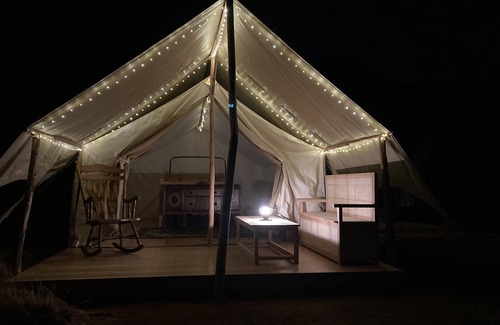 Moab Cabin | Moab Glamping Luxury Private Tent for 2
