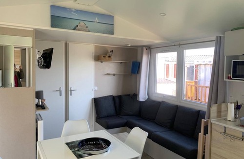 Le Fenouiller House | Mobile home 6 persons On a 4* campsite Close to beaches and town center