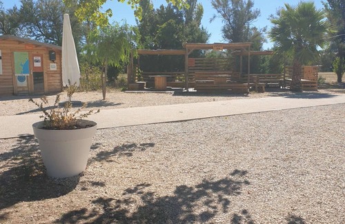 Sigean House | MOBILE HOME "ECHO of the WAVES" * AIR CONDITIONING *COVERED AND CLOSED TERRACE*