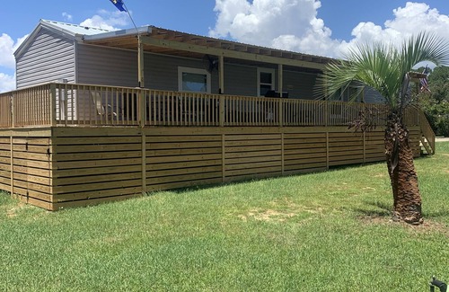 Pensacola House | Mobile home on water deep water access