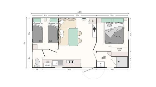 Luxembourg Ardennes Other | Mobile Home Plus 4p - Camp Diekirch