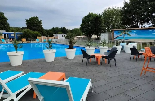 Hoxfeld House | Mobilehome Ausgezeichnet airco 2 bis 3 Personen - 2 Pers. im Tarif enthalten