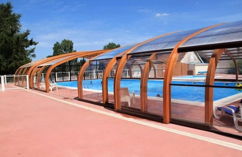 Cahagnolles House | Mobilheim Tribu 71m2 (5 Schlafzimmer 3 Badezimmer) + Terrace 11 Personen