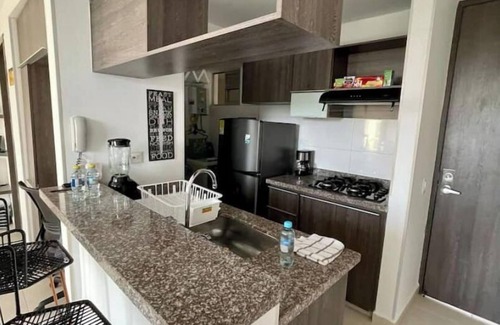 Floridablanca Apartment | Modern 1-Bedroom Retreat with Serene Views in Bucaramanga's Metropolitan Area