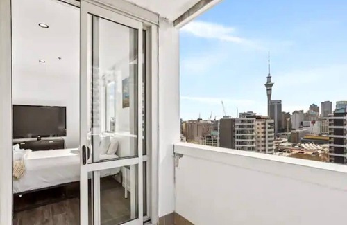 Newton Apartment | Modern 1 Bedroom in Auckland Central Zodiak Stays