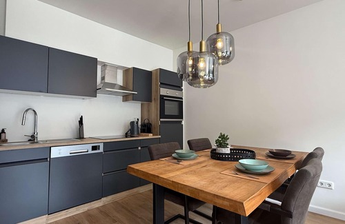 Sittard Apartment | Modern 1BR Apt Near Station & Center in Sittard