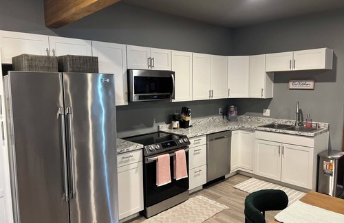 Fairbanks Apartment | Modern 2‑bed condo near downtown Fairbanks fully equipped kitchen in‑unit laundry off‑street parking