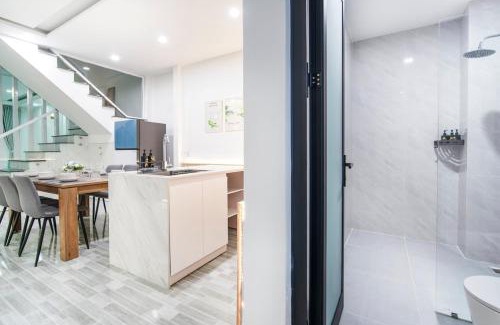 An Hai Đong Villa | Modern 3BR Beach Villa, Karaoke, Rooftop bar, BBQ