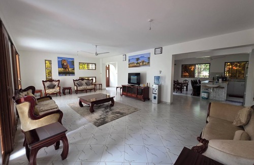 Diani Beach Villa | Modern 4-BR Diani villa-ooftop in & Beach Access in Diani Beach ideal for