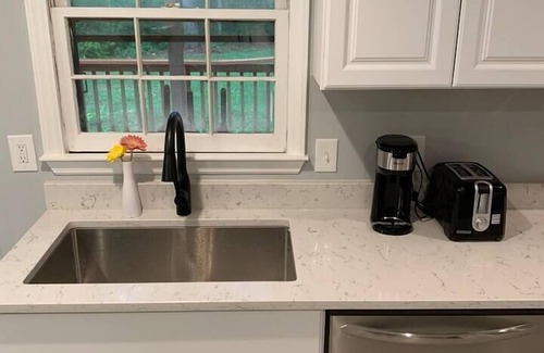 Cary House | Modern 4BR 3BA Ranch Home w Fenced-in Backyard