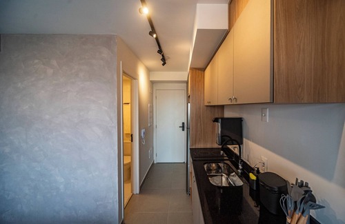 Santo Amaro Apartment | Modern and Sophisticated Studio - Santo Amaro | Near US Consulate and Metro