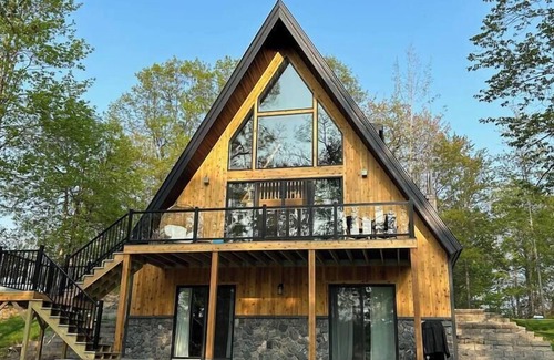 Bemidji House | Modern Aframe on a Pristine Private Lake
