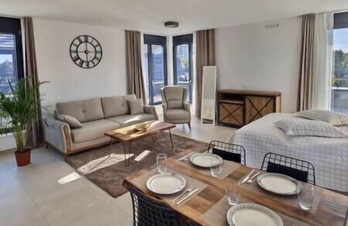 Bourgfelden Apartment | Modern and bright penthouse 3 minutes from Basel-Center