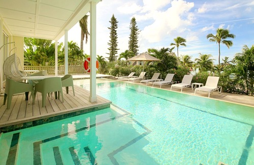 Governor's Harbour House | Modern and spacious villa with private pool with ocean sunset view