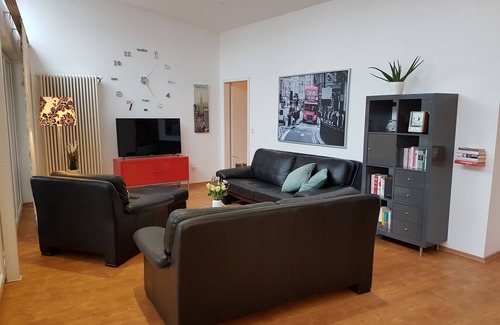 Hasbergen Apartment | Modern and spacious vacation apartment in Hasbergen directly on the Hüggel
