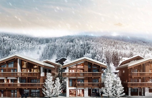 Le Praz Apartment | Modern Apartment Near Slopes with Parking in Courchevel Le Praz