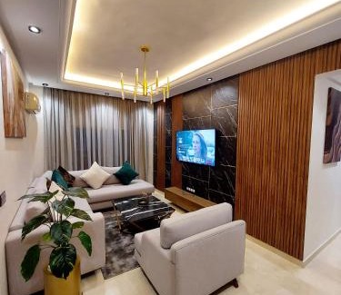 SOUR JDID Apartment | modern apartment opposite to HASSAN2 MOSQUE with side SEA view with sports machines with free underground GARAGE prohibited for unmarried couples of Arab origin space of 85m apartment too QUIET