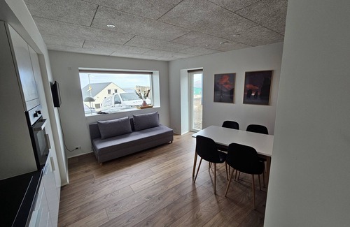 Streymoy Apartment | Modern Apartment Overlooking Tórshavn Skyline