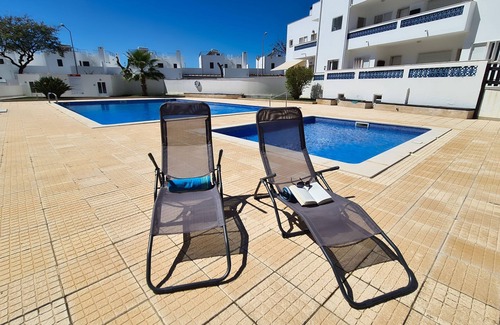 Santa Luzia Apartment | Modern apartment (T2) with 2 pools in very quiet area close to the beach
