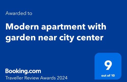 Grinzing Apartment | Modern apartment with garden near city center
