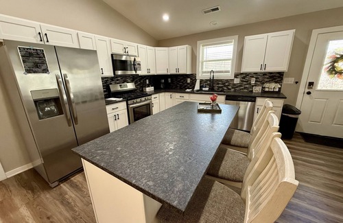 Lancaster House | Modern barndo, with game room and hot tub