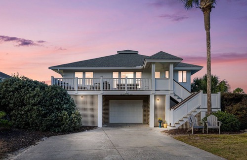 Charleston County House | Modern Beachside Bungalow with Ocean Views!