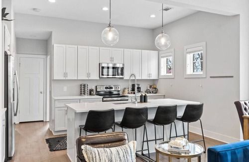 Historic Waverly House | Modern Bliss w/Garage by 12 South, Restaurants & 2 miles Broadway
