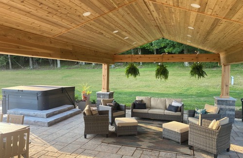Benezette House | Modern cabin with hot tub, 60 acres with elk views, at the top of Winslow Hill