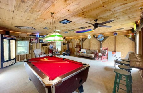 Kerhonkson House | Modern Catskills Oasis w Pool and Bar Hall