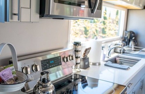 Las Vegas Cabin | Modern container home in Las Vegas with own soccer field and trees.