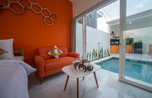 Banjartegehe Villa | MODERN COZY PRIVATE 2BR VILLA WITH ROOF TOP SUNSET VIEW