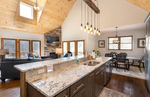 Vilas Cabin | Modern, Creekside Mountain Home