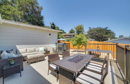 Del Rey Oaks House | Modern Del Rey Oaks Retreat: 2 Mi to Monterey Bay!