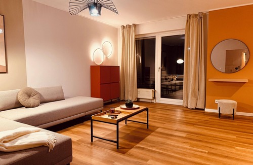 Huenxe Apartment | Modern design apartment in Hünxe in the middle of Hünxe and yet in the countryside