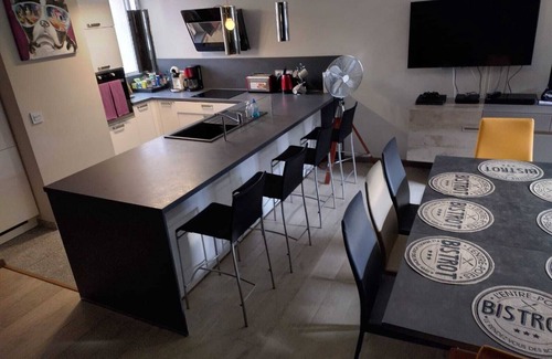 Annecy Old Town Apartment | Modern duplex loft in the heart of Annecy's old town for 10 people