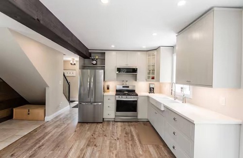 Malahide House | Modern Farmhouse Red Barn w/1 bedroom and a Scenic Forest and Country Setting