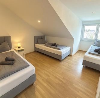 Neureut Sudlicher Teil Apartment | Modern Flat Karlsruhe - Waschmaschine, Fußbodenheizung, Regendusche